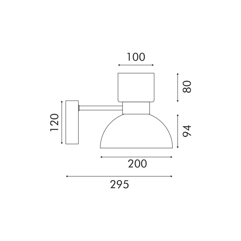 Aca Φωτιστικό ΤΟΙΧΟΥ HM25045GD Χρυσό ΔΙΑΦΑΝΕΣ Led 10W 3000K IP20 L20XW30XH25cm (HM25045GD)
