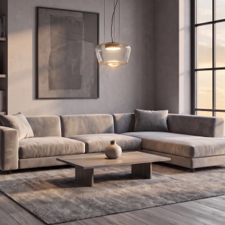 Aca Κρεμαστό Led Φωτιστικό Μαύρο 12W 3000K IP20 (HM2460CL)