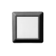 Aca LED SMD επίτοιχη απλίκα Σκούρο Γκρι 4W (SLIM51NDG)