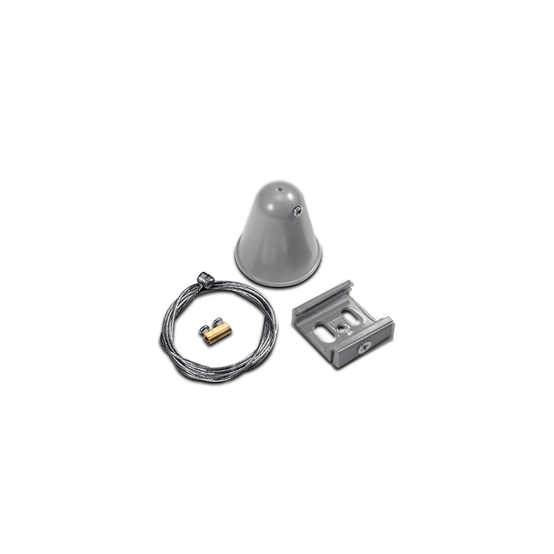 Aca Κρέμαση Ράγας 4 Καλωδίων Γκρι (4WKRG)