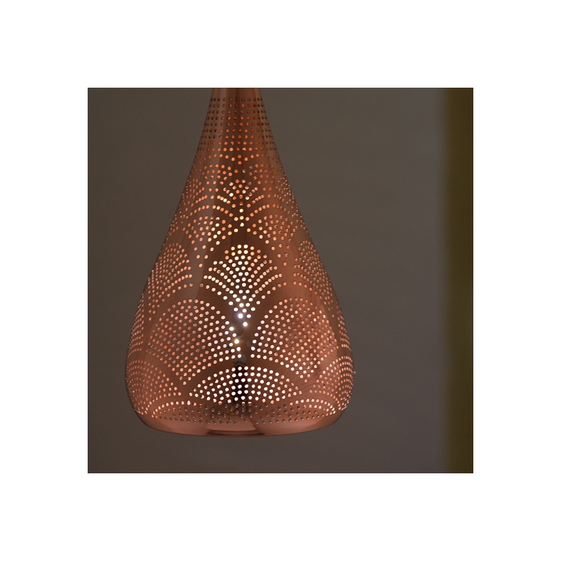 Aca Μονόφωτο Φωτιστικό Χάλκινο (OD90901PC)