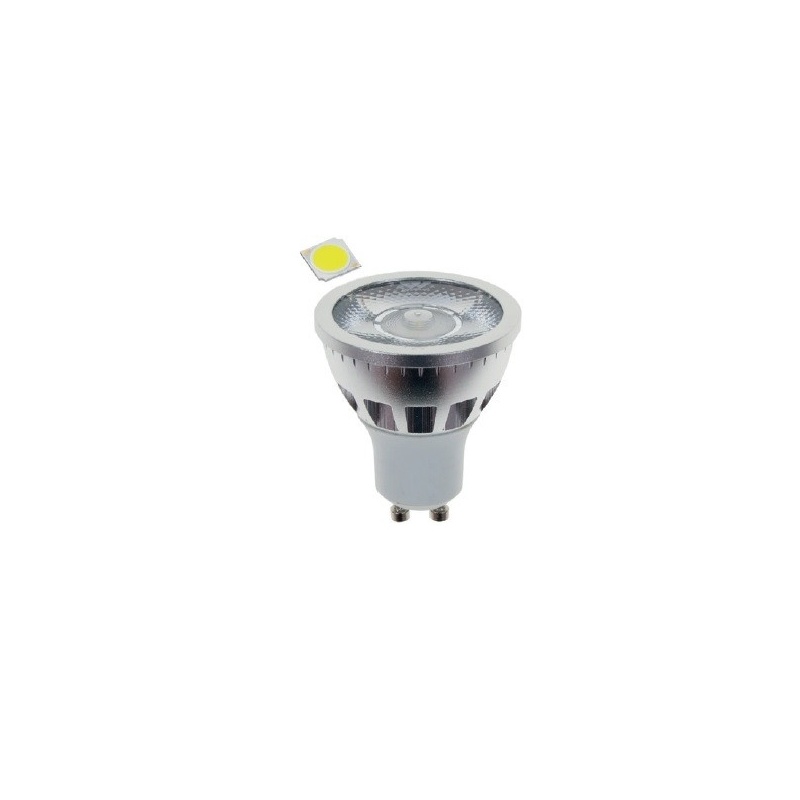 Λάμπα SMD Led 6W GU10 6000K 10° (6WGU10CCW)