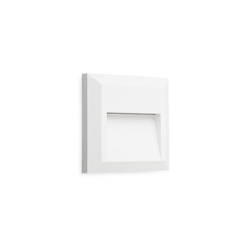 Aca LED SMD επίτοιχη απλίκα Λευκή 1.2W (SLIM52W)