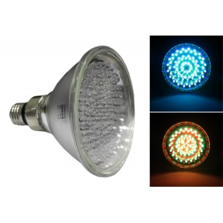 Λάμπα LED Τύπου Σκληράς Υάλου 3W PAR38 E27 42V RGB (14-381221)