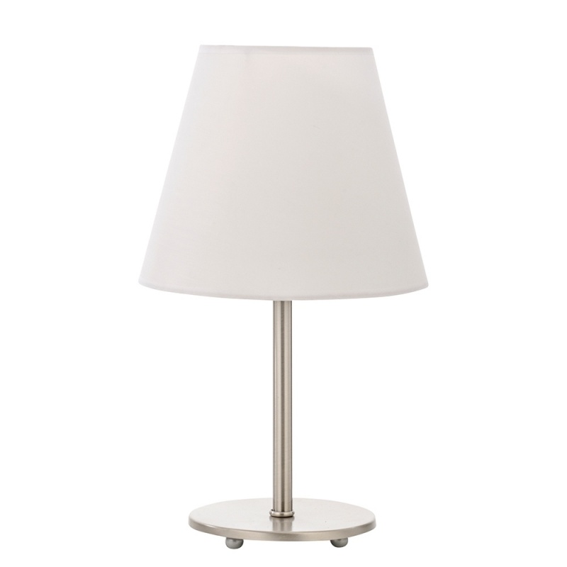 InLight Επιτραπέζιο Φωτιστικό Λευκό - Νίκελ Ματ (3425)