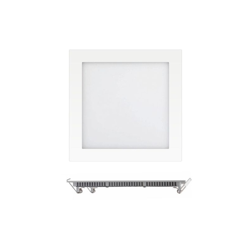 Spotlight LED SMD Slim panel 22.5X22.5 18W 180° 4000K (6208)