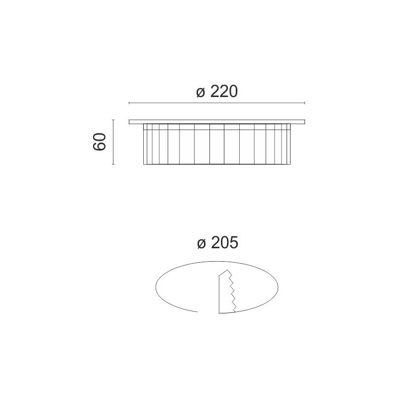 Spotlight LED SMD panel 30W 110° 4000K (5836)