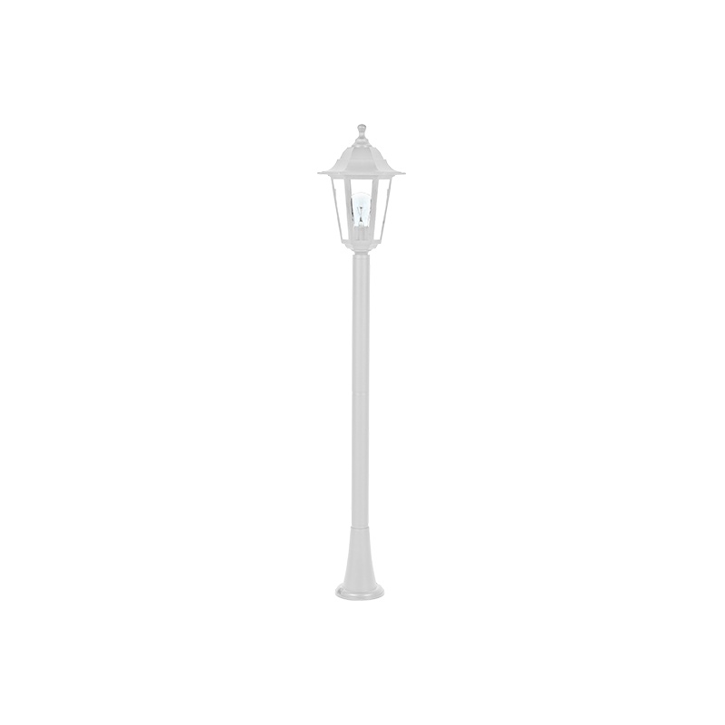 Aca Λευκή Κολώνα με Φανάρι (PLGQ5W)